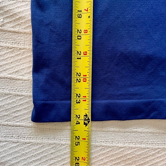 Intimately Free People Mesh Sleeve Long-Sleeve Top Royal Blue - Picture 4 of 6